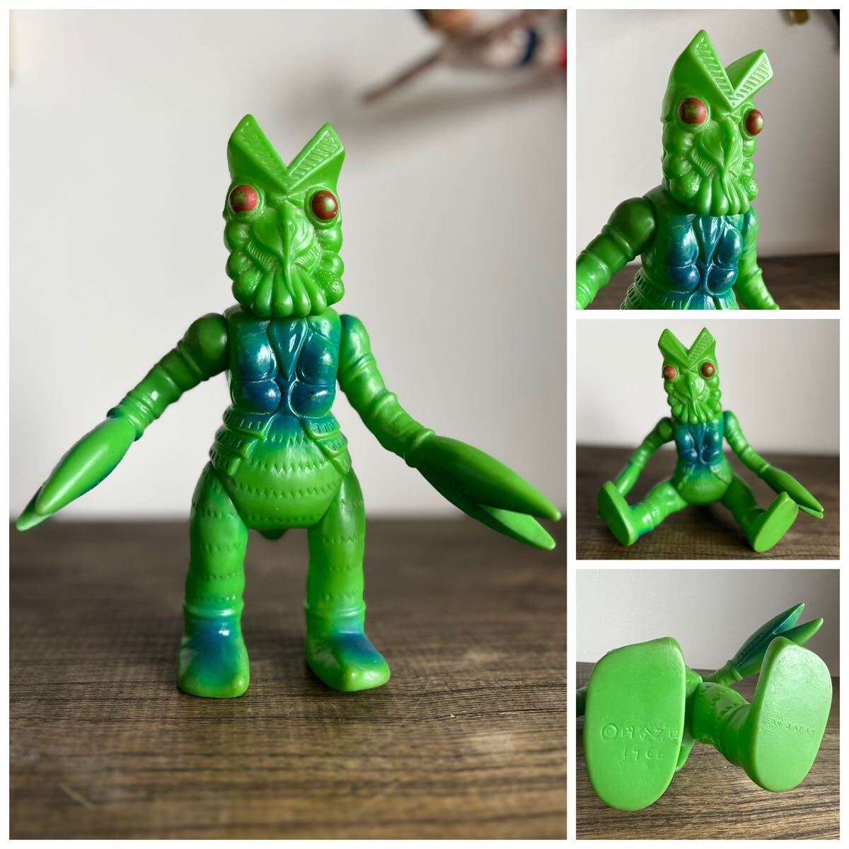 Yahoo!オークション - 当時物 マルサン 1960年代 第1期 バルタン星人