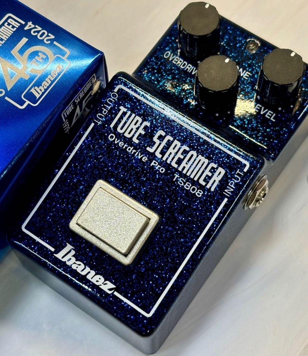 Ibanez ts80845th ts808 45th 45周年モデル Tube Screamer オーバー