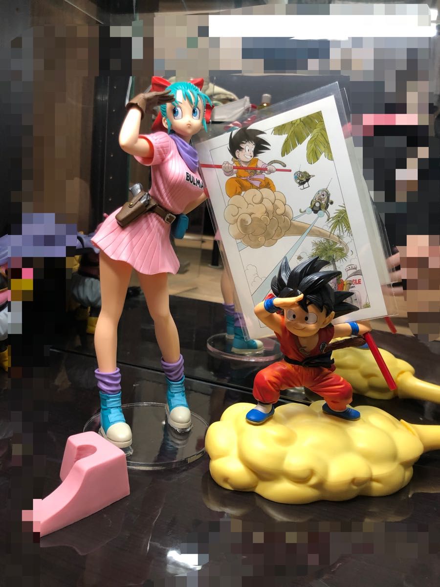 それいけ筋斗雲 悟空 Glitter glamours ブルマ ドラゴンボール ポスト