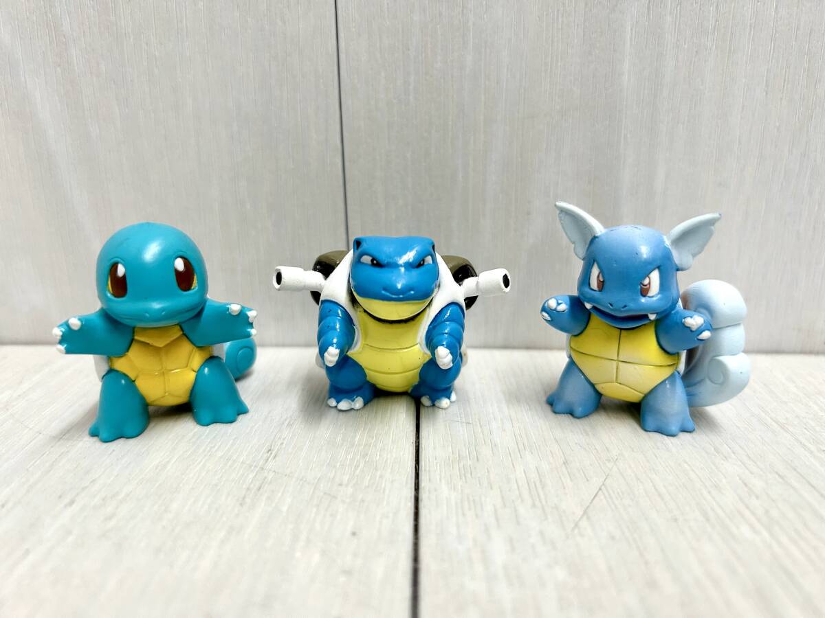 送料無料 モンコレ 3体 TOMY トミー ポケモン カメックス カメール