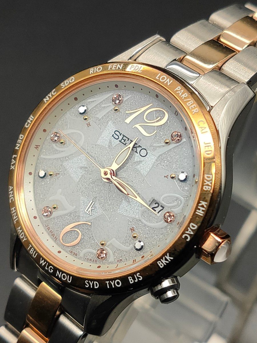 セイコー ルキア SSVV044 2019年クリスマス限定3000本 ワールドタイム