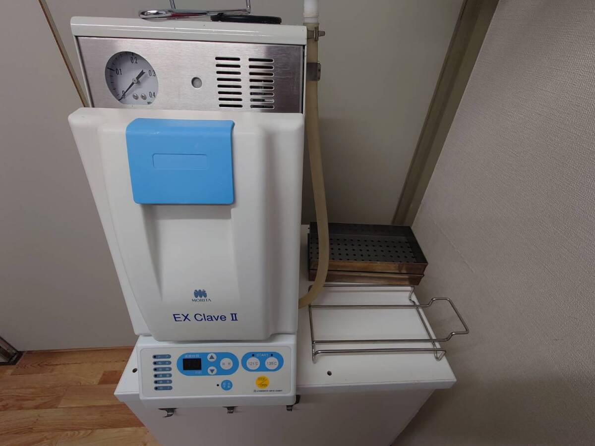 Yahoo!オークション - モリタ 小型高圧蒸気滅菌器 EXクレーブⅡ 2016年