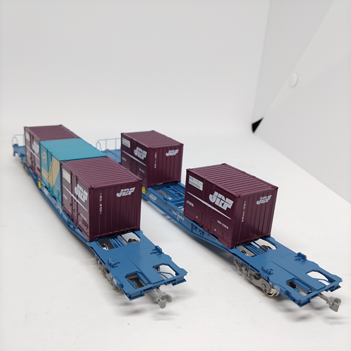 Yahoo!オークション - KATO HO 3-512 コキ104 19Dコンテナ積載 2両セッ