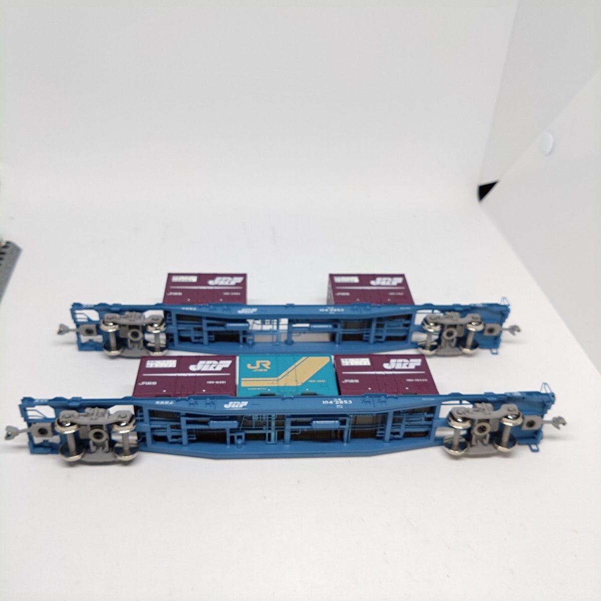 Yahoo!オークション - KATO HO 3-512 コキ104 19Dコンテナ積載 2両セッ