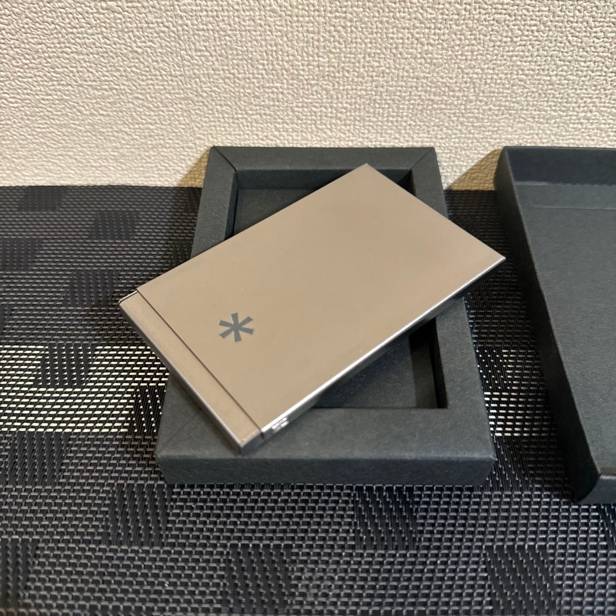 限定100個 スノーピーク チタン名刺入れ ポイントギフト 非売品 チタン