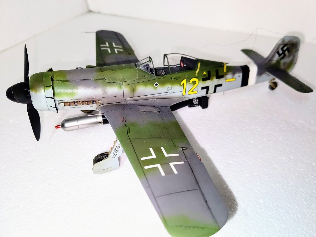 Yahoo!オークション - ドラゴン1/48ドイツ空軍フォッケウルフFw190D-12