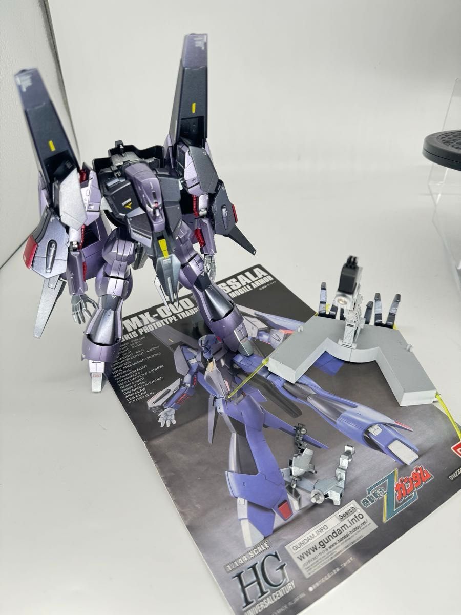 HG メッサーラ 全塗装完成品 ジャンク扱い ガンプラ ガンダム Z