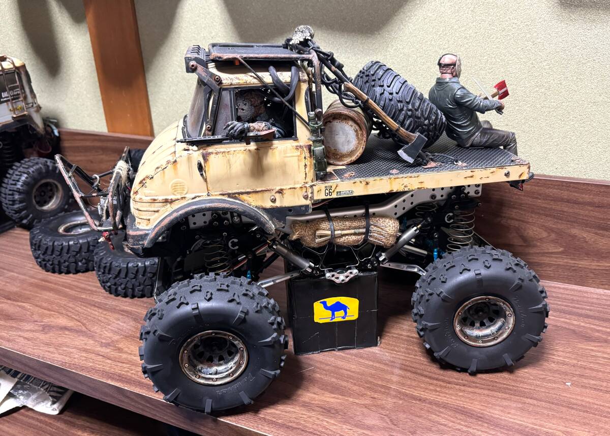 Yahoo!オークション - タミヤ CR-01 カスタム 4WS クローラー ウニモ