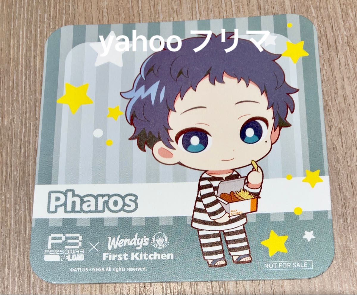 ペルソナ3 P3R ファルロス・望月綾時 コースター・缶バッジ・引換券