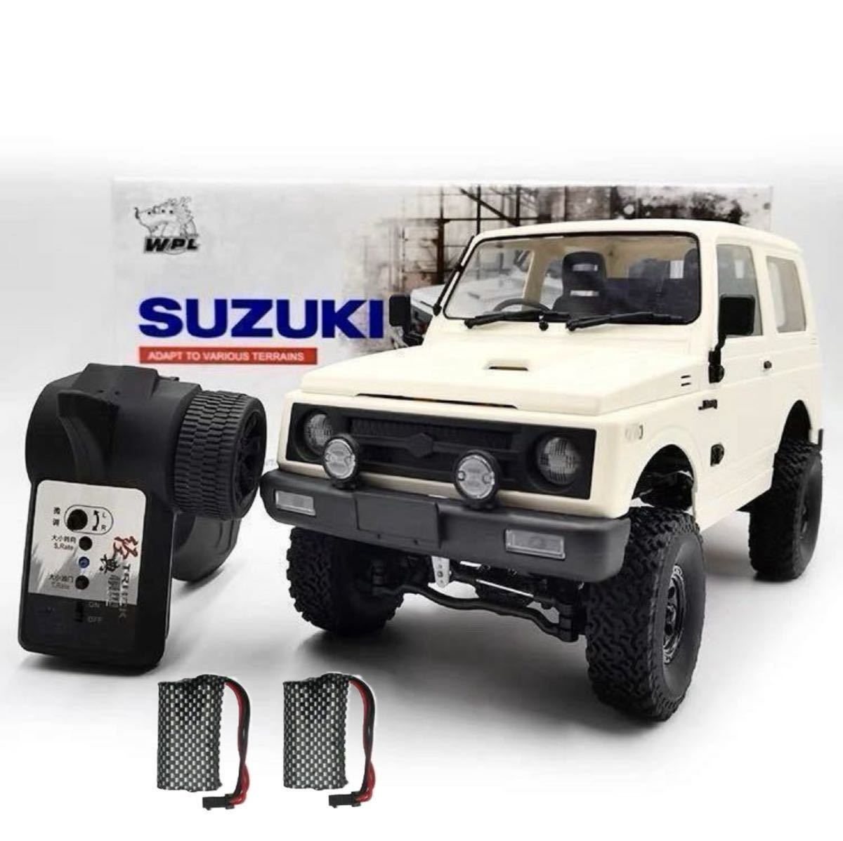 スズキ ジムニー（JA11C) C74-1 RTR ラジコン ホワイト ホワイト