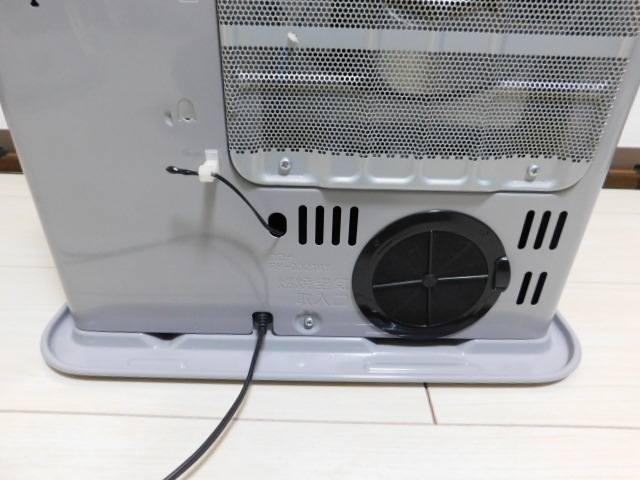 コロナ石油ファンヒーター FH-GC3218Y 取扱説明書付で安全にご使用可能