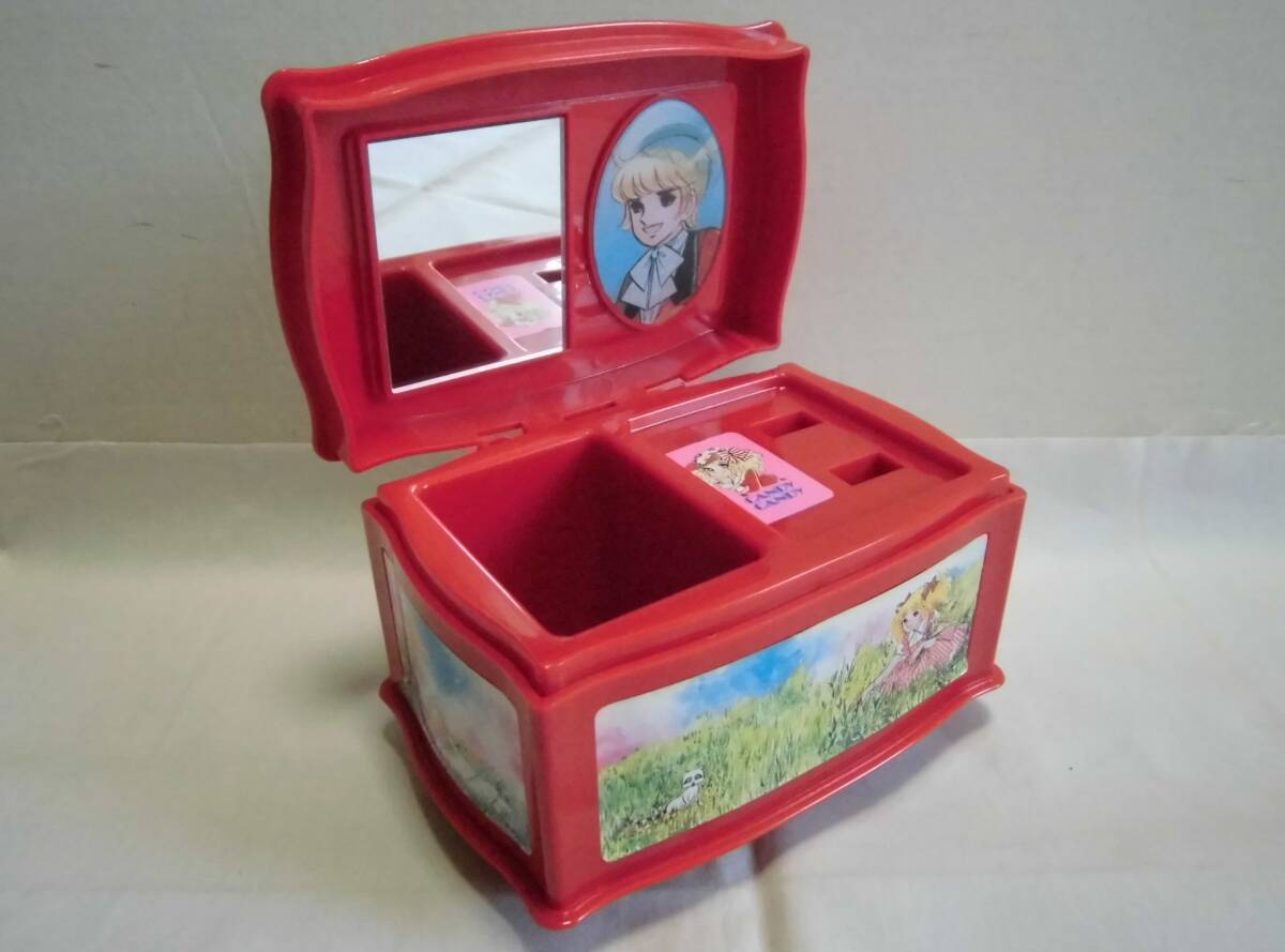 古い キャンディキャンディ オルゴール付き ジュエリーボックス 宝石箱