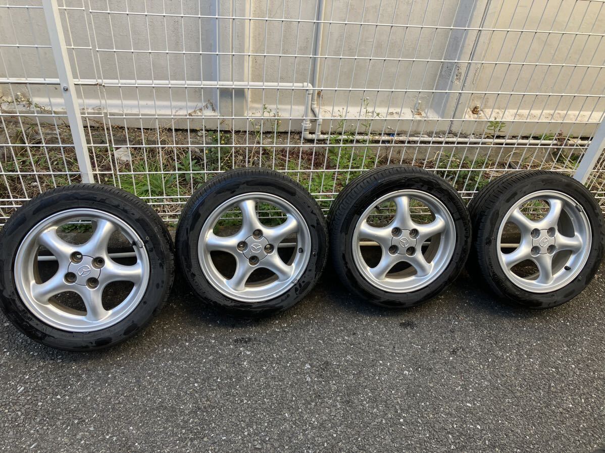 Yahoo!オークション - NB ロードスター 純正アルミホイール 15インチ 6