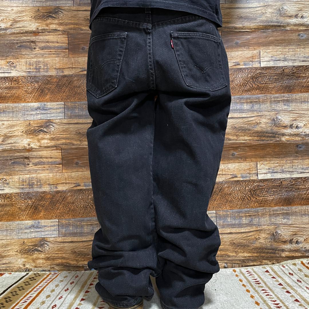 Levi's リーバイス 550 ブラックデニム 黒 ブラックジーンズ 古着