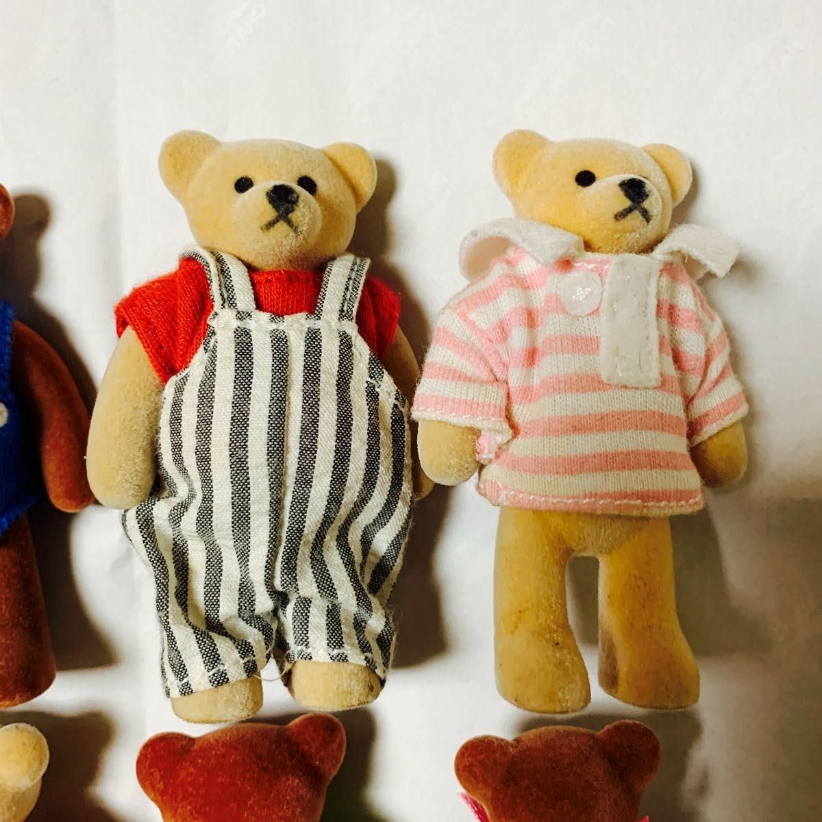 レア1999年マクドナルドハッピーセットテディベア フィギュア8体 平成