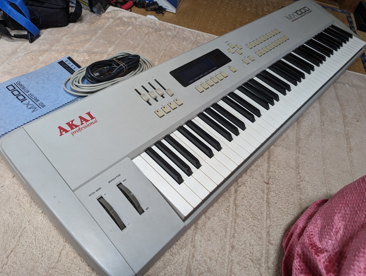 Yahoo!オークション - AKAI MIDI キーボード MX1000 MASTER KEYBOARD