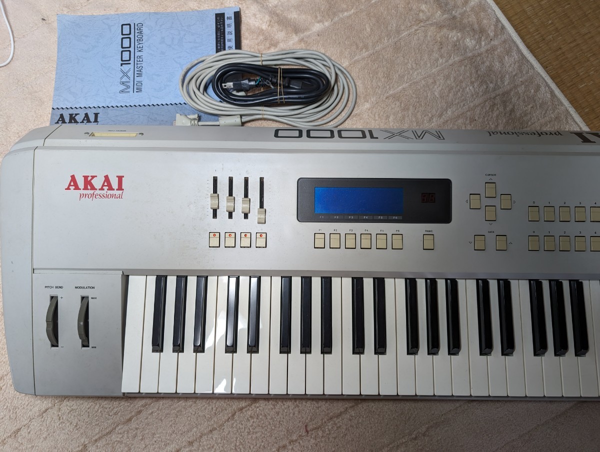 Yahoo!オークション - AKAI MIDI キーボード MX1000 MASTER KEYBOARD