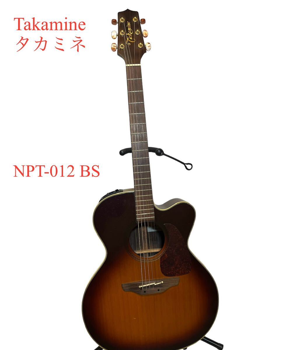 Yahoo!オークション - タカミネ Takamine NPT-012 BS ケース付き ジャ