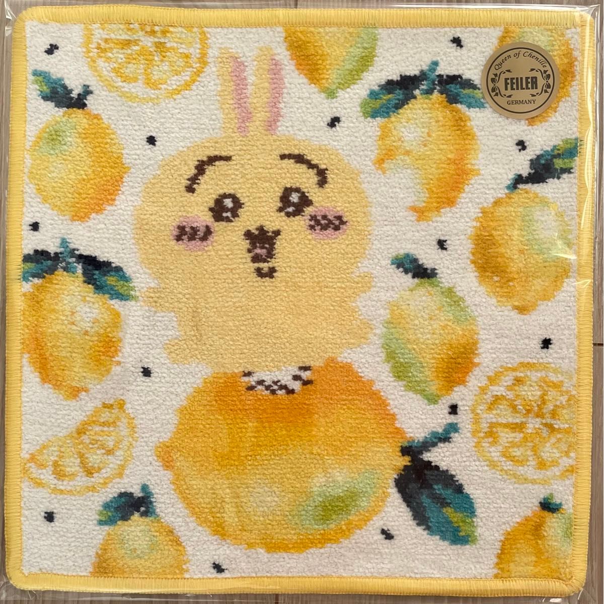 フェイラー ちいかわ ハンカチ 3枚セット うさぎ ハチワレ ちいかわ