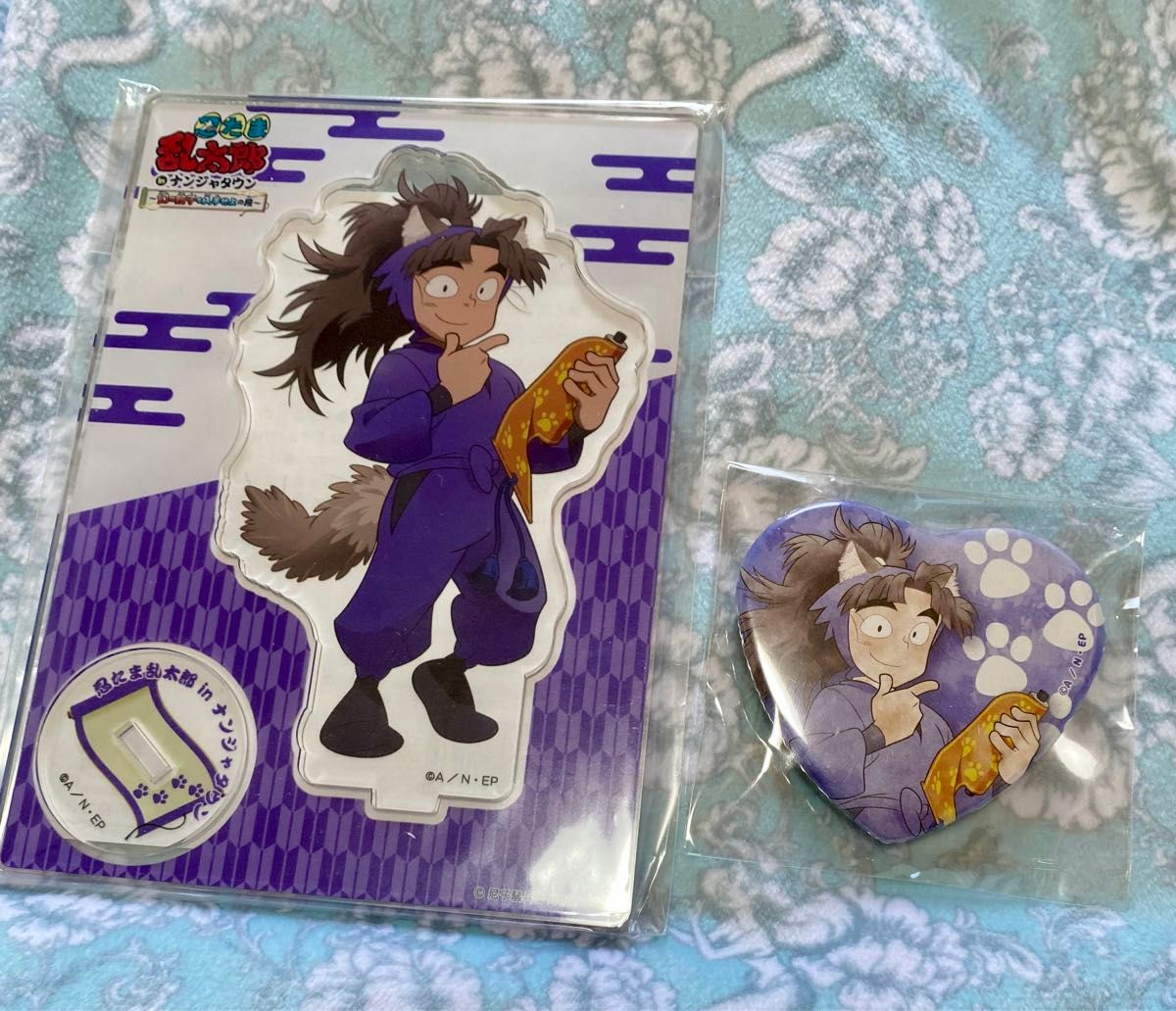 忍たま乱太郎 忍たま 竹谷八左ヱ門 アクリルスタンド アクスタ 缶