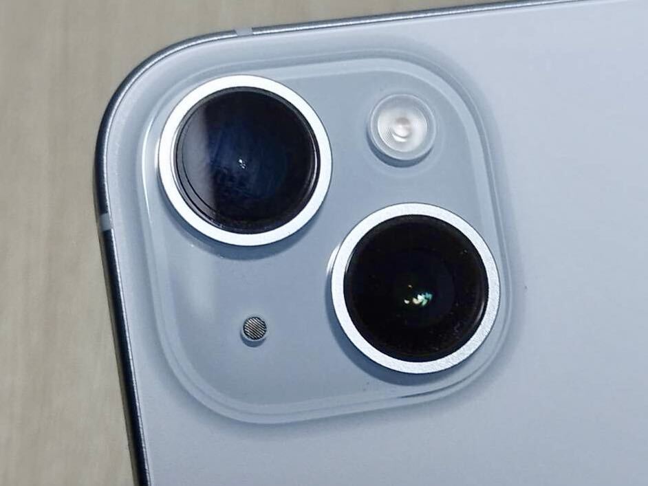 iPhone15 128GB ブルー SIMフリー 極美品 iPhone15 128GB ブルー SIM