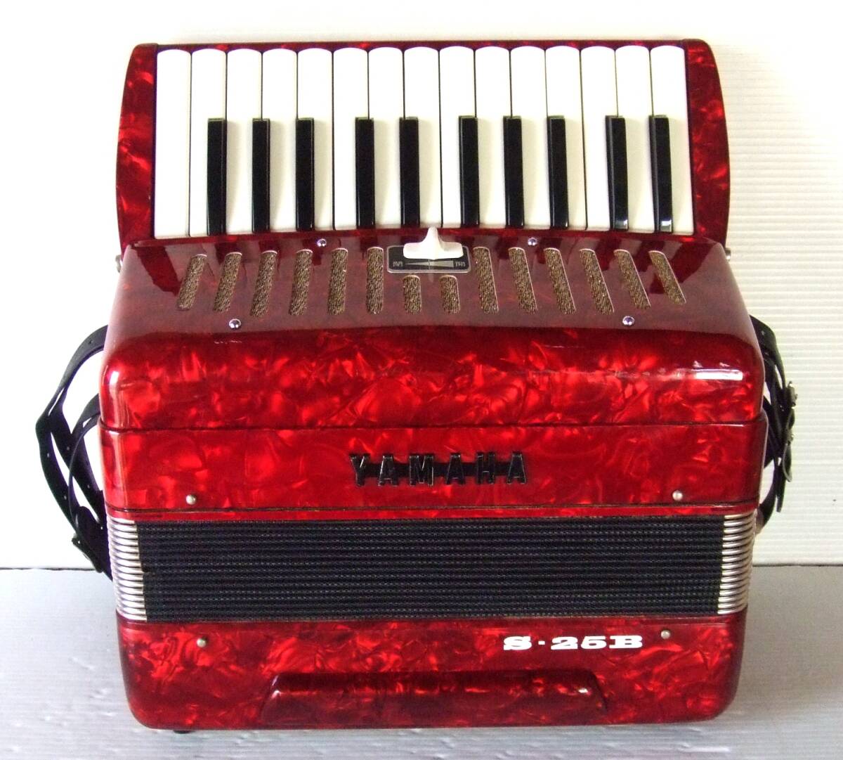 分解 整備完了 ヤマハ S-25B (25キー) アコーディオン(z）｜Yahoo