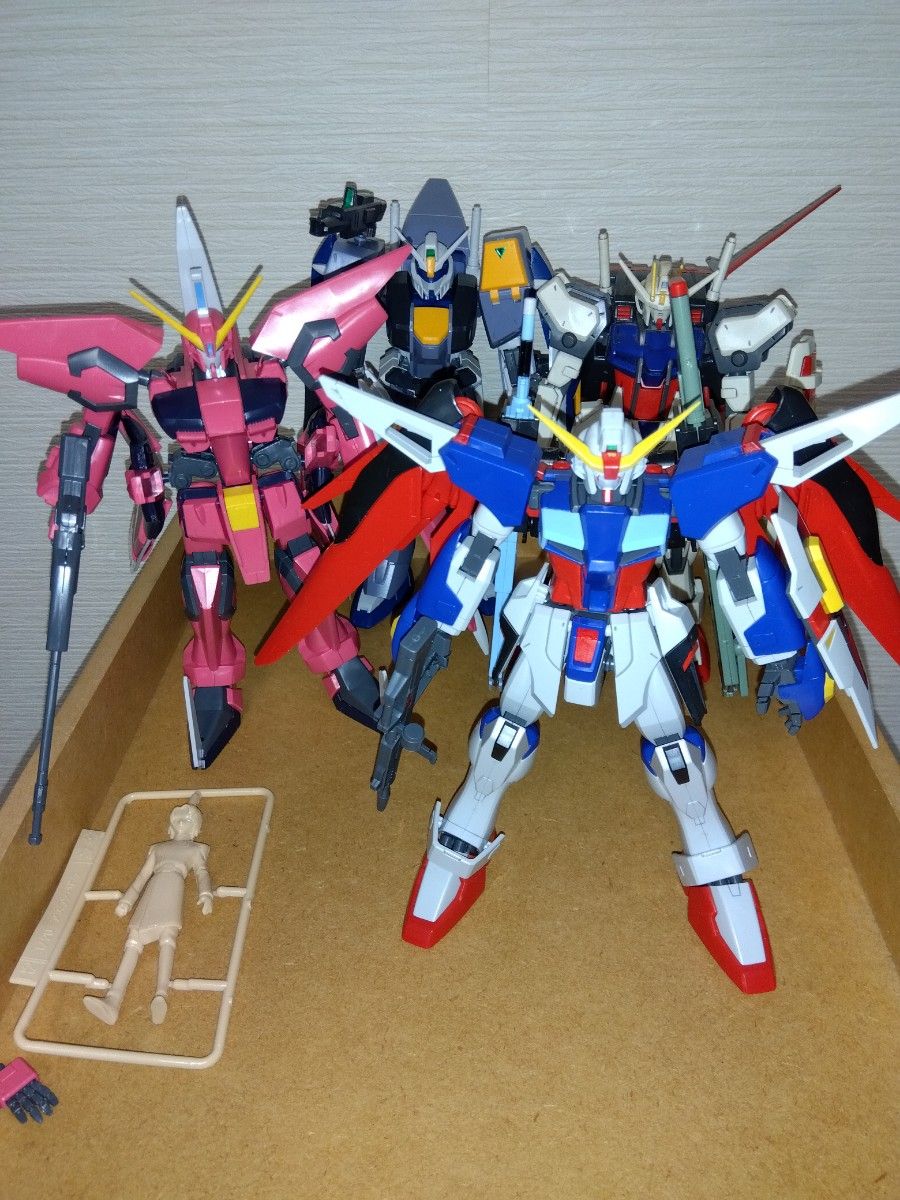 機動戦士ガンダムSEED系 旧1/100 4体セット ジャンク ガンプラ｜Yahoo