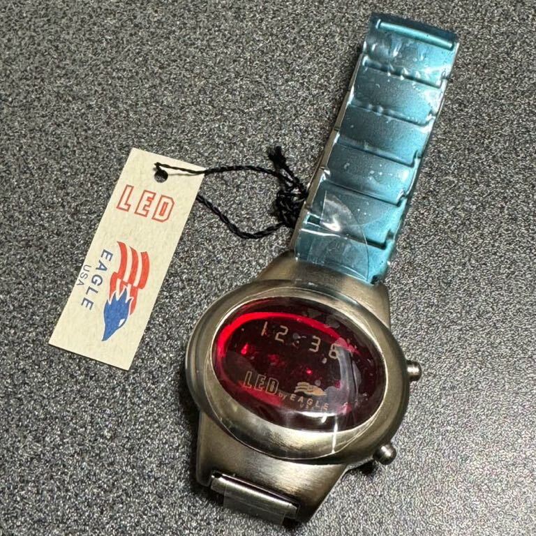 Yahoo!オークション - EAGLE USA LED 腕時計 アンティーク 時計 デジ