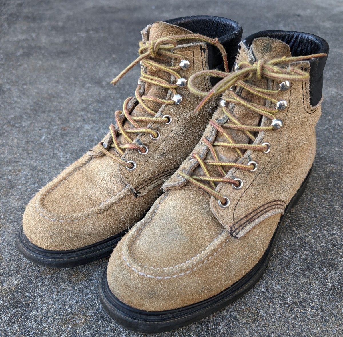 廃盤】レッドウィング 8118 スーパーソール ラフアウトレザー Redwing