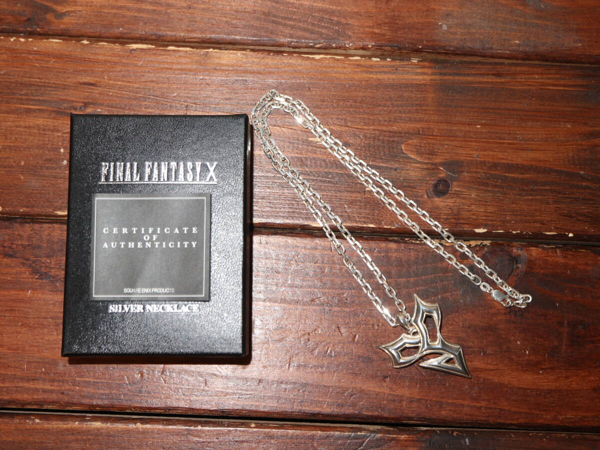 SQUARE ENIX FF10 ティーダ ネックレス シルバー925 ／ 925