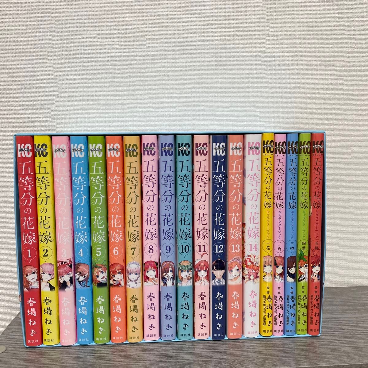 9309】五等分の花嫁 全14巻＋キャラクターブック全5冊＋