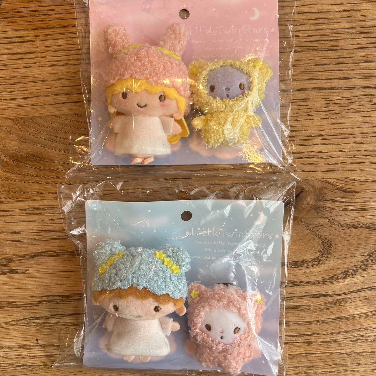 リトルツインスターズ キキ ララ マスコットブローチセット ふわふわ