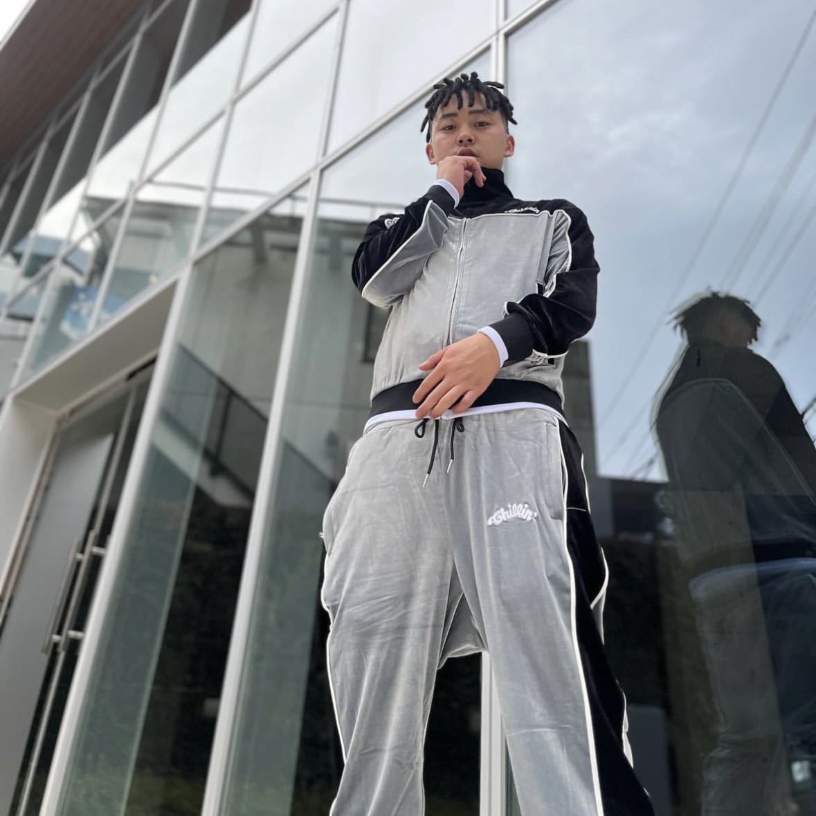 Yahoo!オークション - CHILLIN' チリン velour setup ベロア セットア