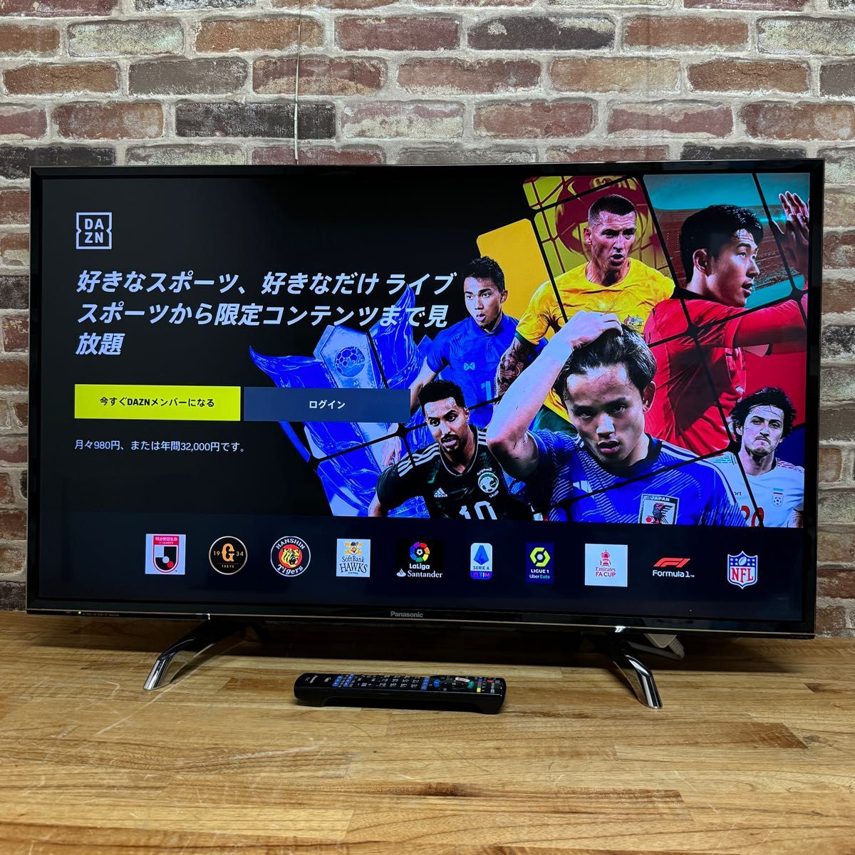 パナソニック 43インチ 4K 液晶テレビ スマートビエラ TH-43DX750 外