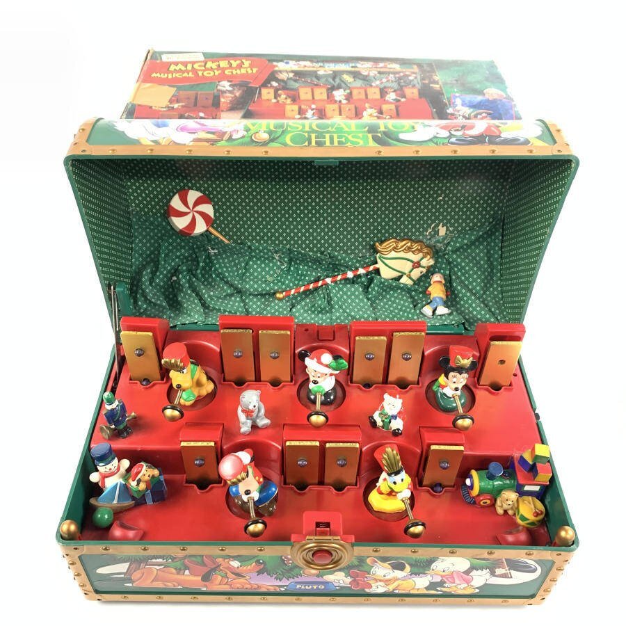 Mr.Christmas MICKEY'S MUSICAL TOY CHEST Disney Mickey Mouse
