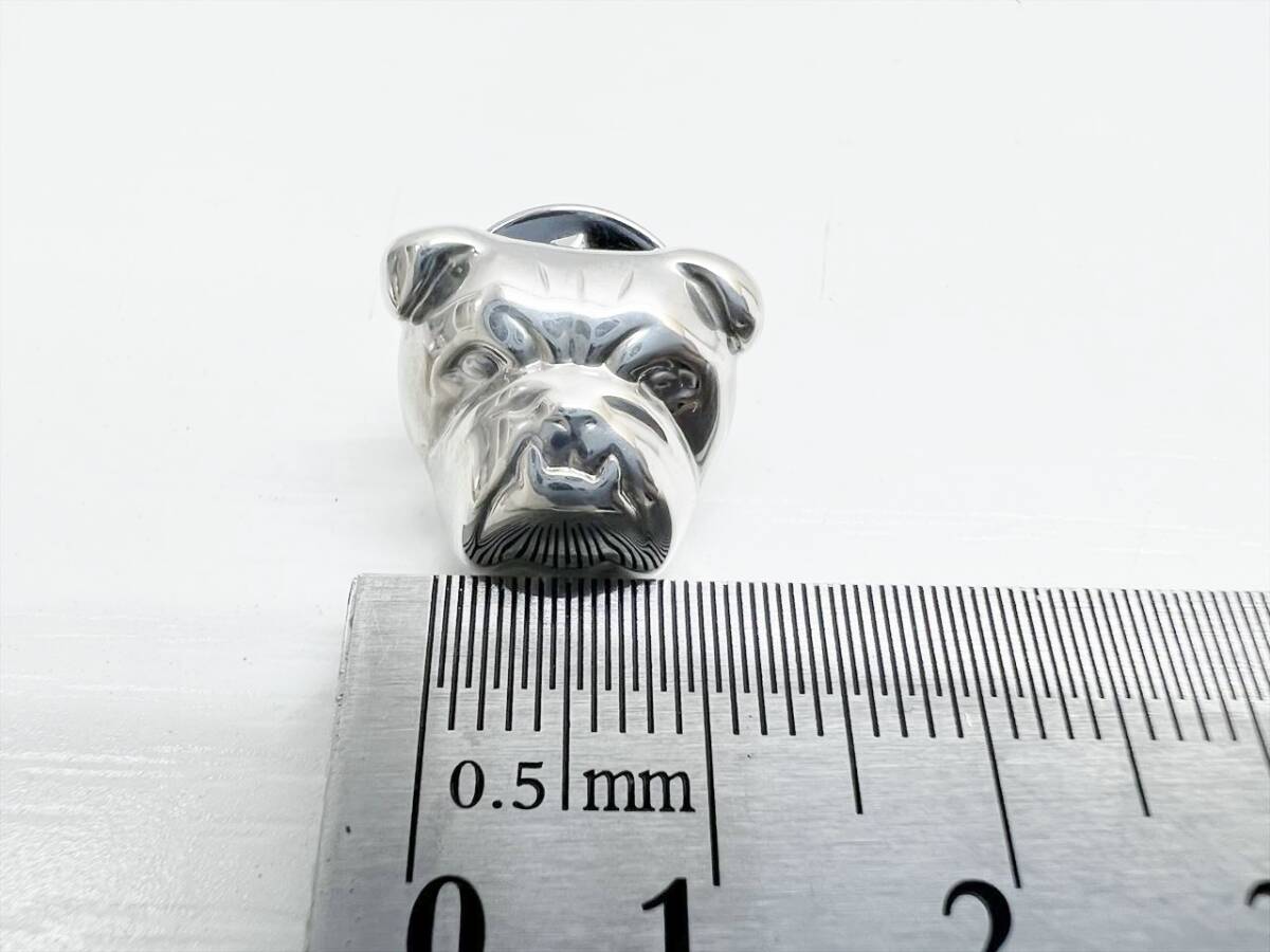 希少❣️美品❣️ ダンヒル ブルドック SV925 ラペルピン