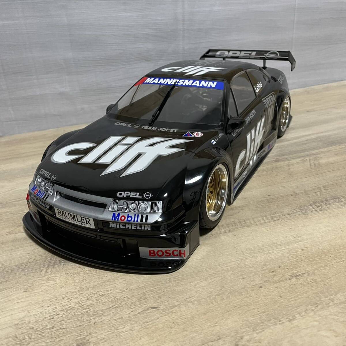 タミヤ オペル カリブラ DTM 1/10 ラジコンボディ ツーリング塗装済