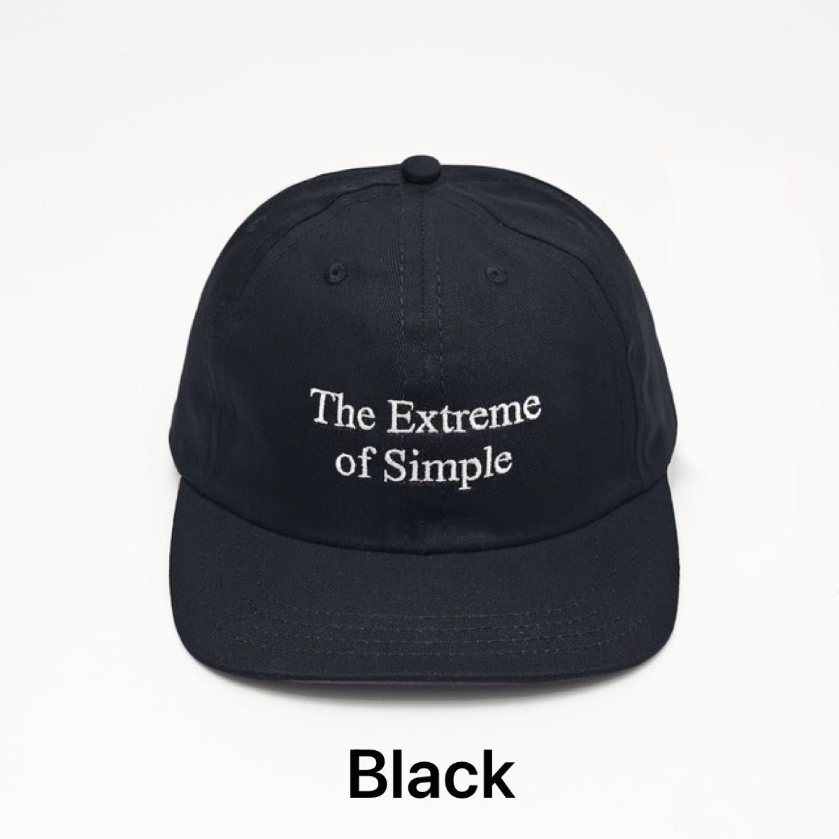 ennoy COTTON CAP Black エンノイ コットンキャップ ブラック 黒 帽子