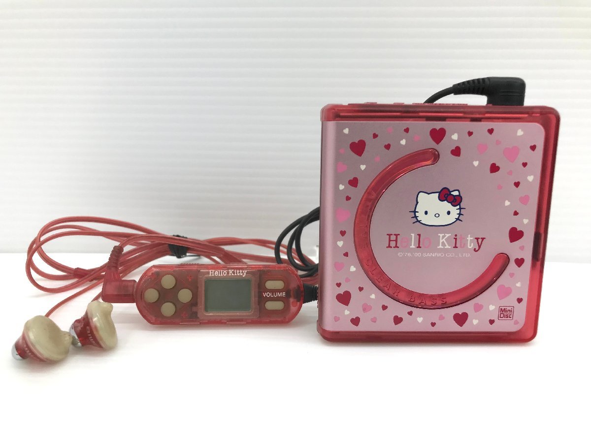 Victor ハローキティ ポータブル MDプレーヤー KT-MD5限定品 【公式通販】