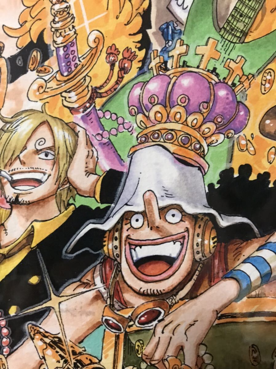 送料無料 ワンピース 複製原画 ジャンプフェスタ2011 美品 バージョン2