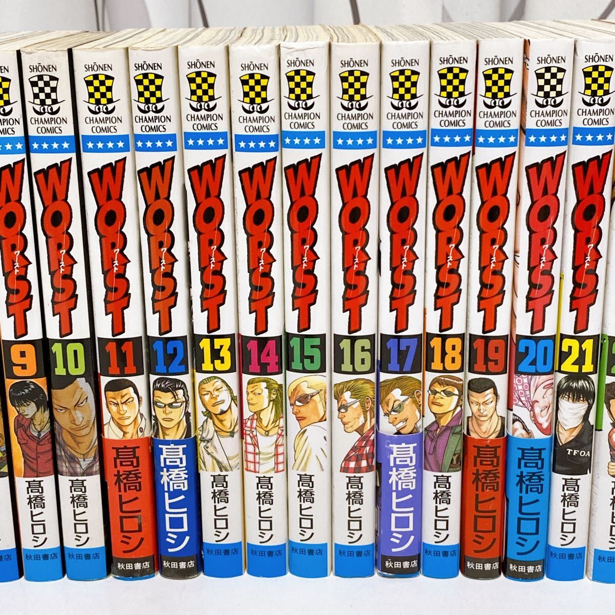 worst ワースト 全巻 全33巻 完結 高橋ヒロシ 漫画 全巻セット｜Yahoo