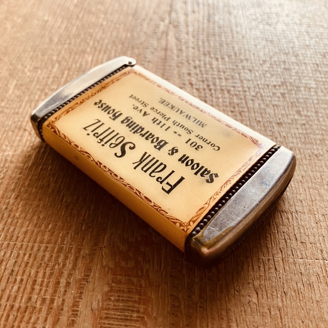 USA マッチケース／1800s~／vintage／アメリカ／Match Safe／当時物