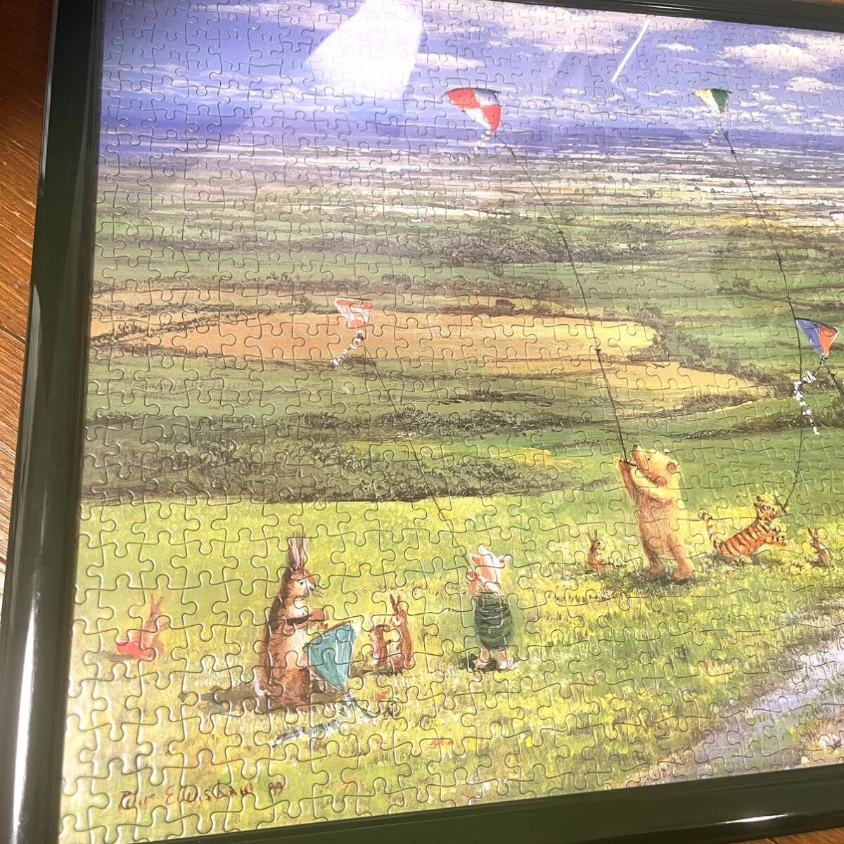 送料無料 レア 希少品 ジグソーパズル 1000ピース くまのプーさん