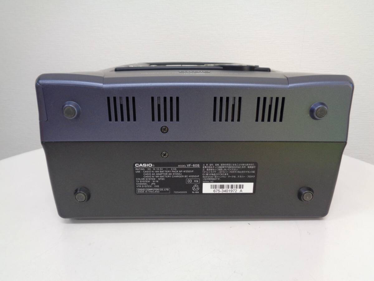 Yahoo!オークション - CASIO カシオ ポータブルビデオカセットレコーダ