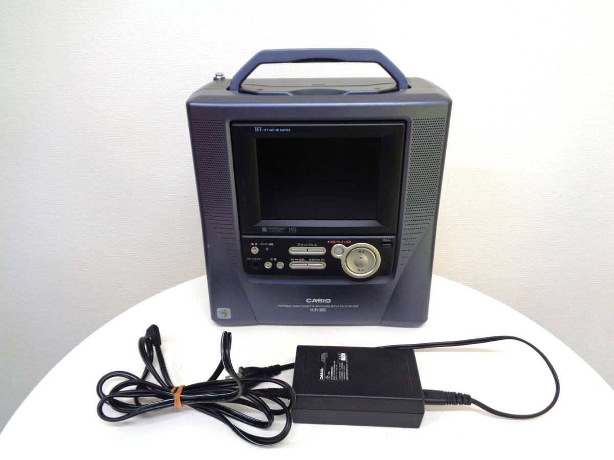 Yahoo!オークション - CASIO カシオ ポータブルビデオカセットレコーダ