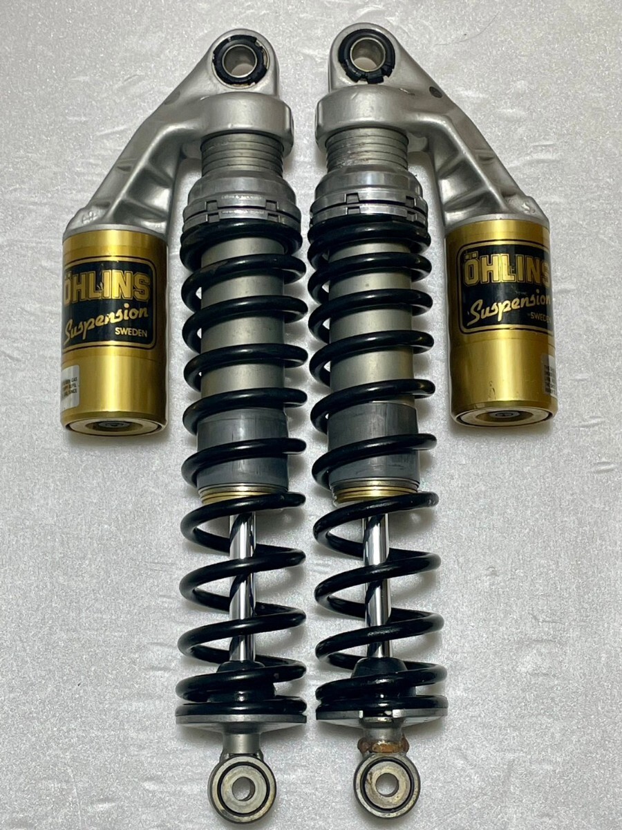 Yahoo!オークション - 当時物 オーリンズガイコツゼファーxjrzrxcb400s