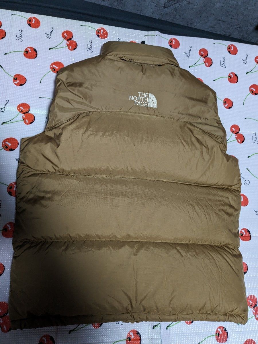 入手困難品 大人気 ノースフェイス ダウンベスト センターロゴ メンズ