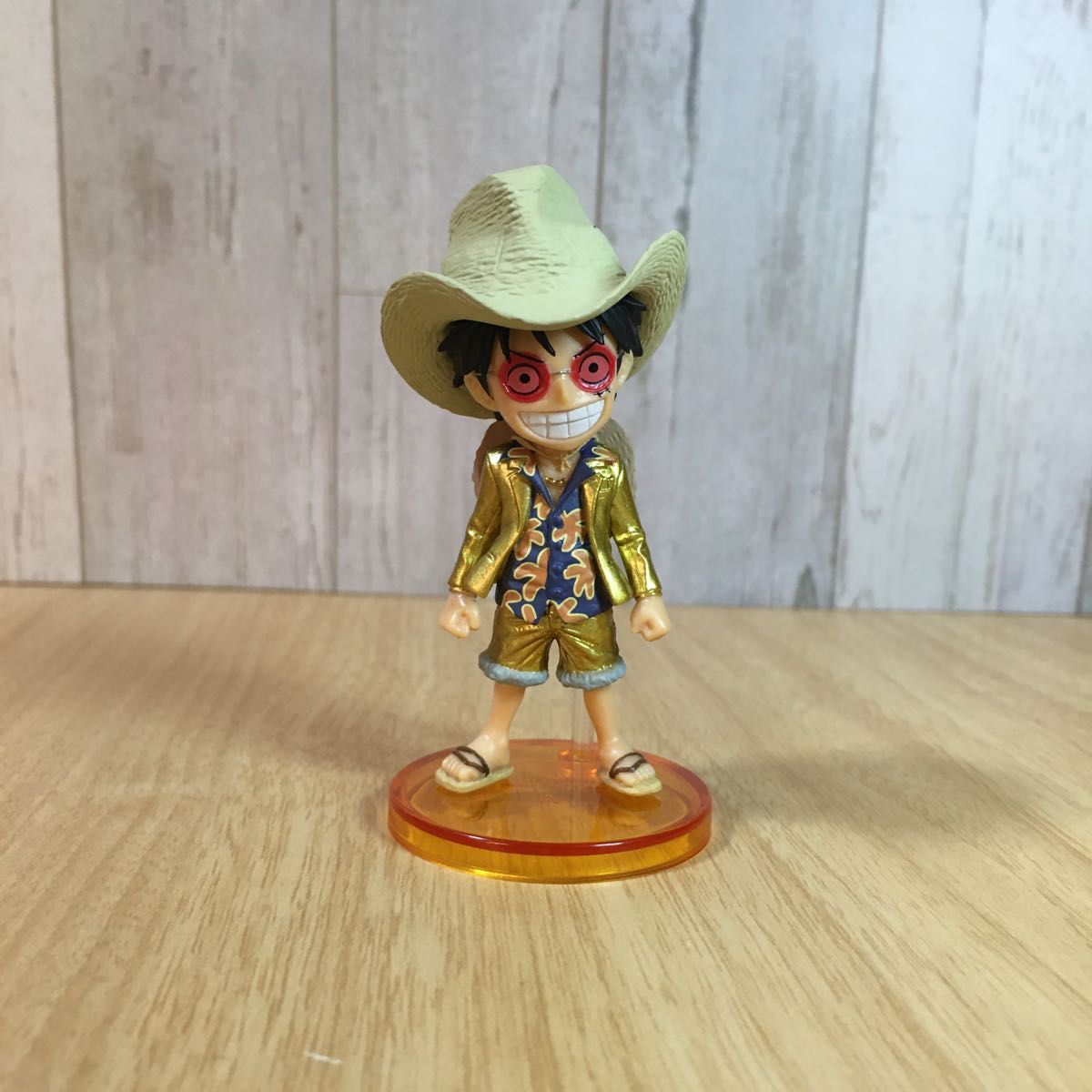 ワールドコレクタブルフィギュア FILM GOLD モンキー・D・ルフィ GOLD