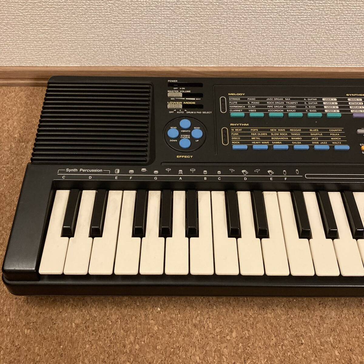 KAWAI カワイ MS710 シンセサイザー キーボード スピーカー/リズム