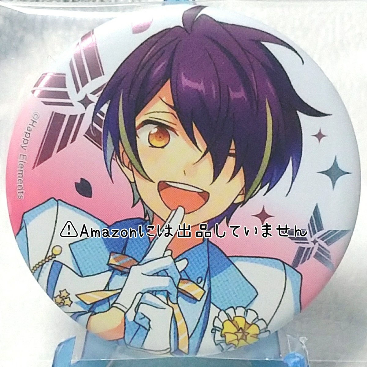 あんスタ】あんさんぶるスターズ 流星隊 仙石忍 感謝祭 缶バッジ 白